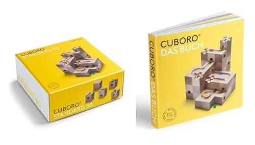 Kugelbahn Cuboro Sparset Standard 50 inkl. Cuboro Das Buch CUSET1