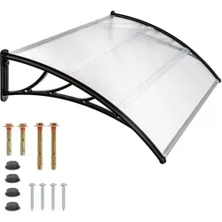 tectake Anbaudach Vordach, Bogenform