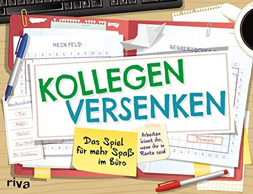 Kollegen versenken: Das Spiel für mehr Spaß im Büro - Advent & Weihnachten Geschenkbücher, die neue Edition des Klassikers Schiffe versenken sorgt für Unterhaltung und ist das ideale Geschenk für Büro-Events und Feiern.