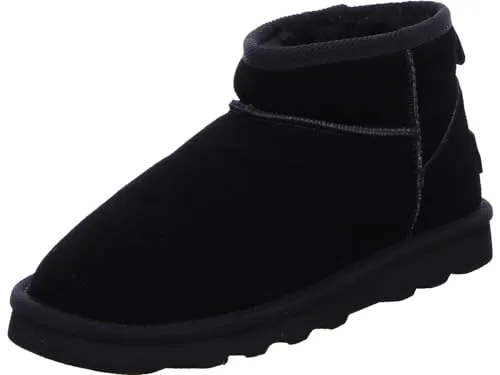 Produktbild s.Oliver Damen Leder Boots, gefüttert und trendig, Schwarz (Black), 37 EU