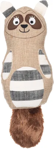 Hundespielzeug Wigri Waschbär Beige 13 x 8,5 x 36 cm
