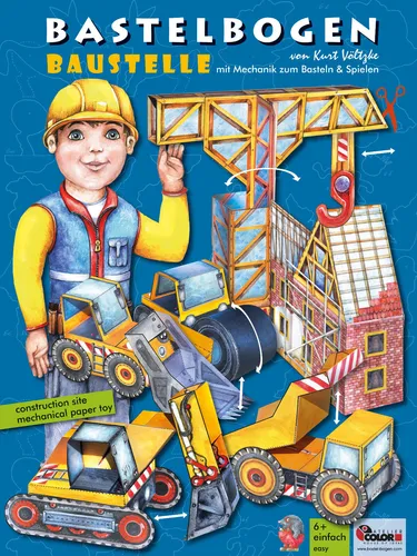 Atelier Color Bastelbogen 272539 Baustelle