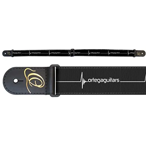 Ortega OSN-50O GT Nylongurt Ortega Guitars extra stabile Lederenden, 50mm Breit 142cm Lang