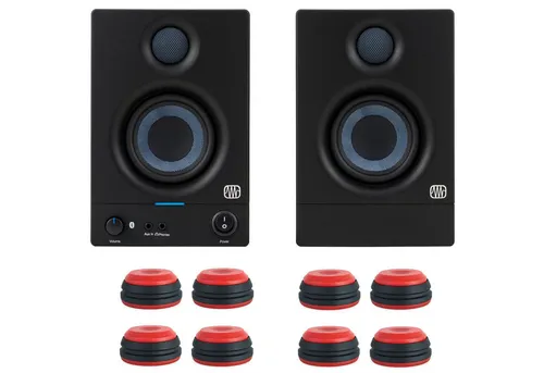 Presonus Eris 3.5 BT Studio Monitor-Boxen 2nd Gen Lautsprecher (Bluetooth, mit Boxen-Füße)