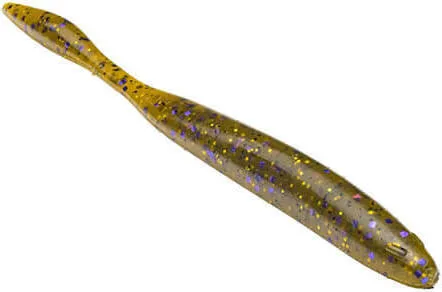 Strike King KVD Dream Shot Gummiköder 10 cm Green Pumpkin Purple Gold