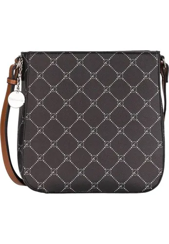 Tamaris Umhängetasche TAS Anastasia - Umhängetasche aus Feinsynthetik mit längenverstellbarem Riemen, ideal für Büro, Uni oder Freizeit. Stilvolles Karo-Design und praktisches Rückfach für schnellen Zugriff.