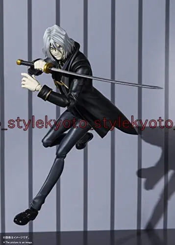 Bandai S.H.FIGUARTS Cowboy Bebop Vicious Actionfigur - Action- & Spielfiguren, detailgetreue 150mm Figur von Vicious aus Cowboy Bebop, perfekt für Sammler und Fans der Serie.