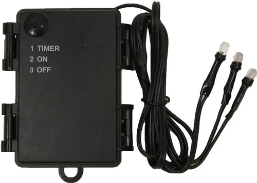 FADEDA Krippen-Zubehör FADEDA Batteriebox f. 3x AA, ON/OFF/TIMER mit 3 LED, Höhe in cm: 10 (1 St)