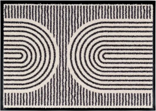 SCHÖNER WOHNEN-Kollektion Fußmatte Bellevue - Fußmatte für In und Outdoor, mit brillanten Farben und rutschfester Rückenbeschichtung für sicheren Halt. Pflegeleicht und waschbar bei 30 °C.