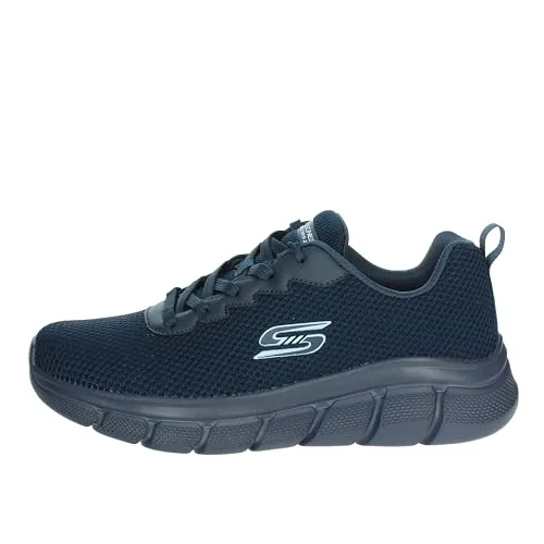 Skechers BOBS B Flex - Chill Edge Sneaker blau 44 EU - Sneaker in Größe 44 EU, ideal für entspannte Tage. Leichtes Mesh-Obermaterial sorgt für Atmungsaktivität und Komfort.