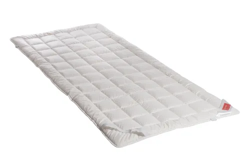 Hefel Pure Wool Unterbett 1435U, 160 x 200 cm - Hefel Pure Wool Unterbett: Für ein angenehmes Schlafklima mit atmungsaktiver Schafschurwolle. Ideal für Allergiker, waschbar und Öko-Tex-Standard 100 zertifiziert.
