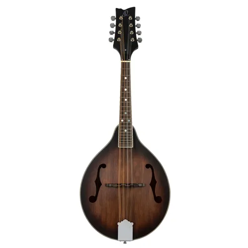Ortega RMA30-WB A-Style Mandoline Satin Whiskey Burst - Sonstige Zupfinstrumente mit Fichtendecke und Ahornboden, ideal für einen warmen Klang und stilvolles Design in Satin Whiskey Burst.