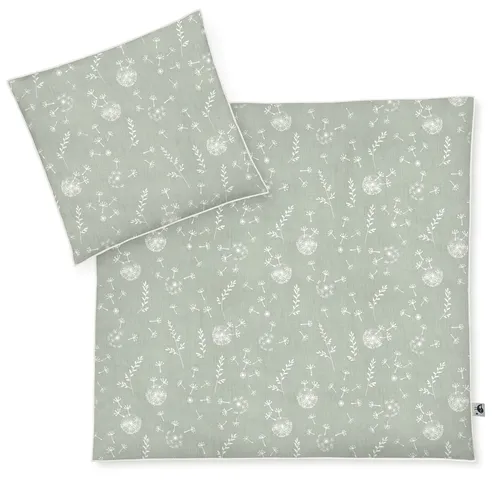 Julius Zöllner Bettwäsche Organic 80x80+35x40 Wildflower - Bettwäsche aus 100% Bio-Baumwolle in der Größe 80x80 + 35x40, sanft zur Haut und umweltfreundlich – ideal für ein gesundes Schlafklima.