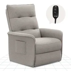 FLEXISPOT Elektrisch Relaxsessel Lichtgrau