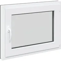 vidaXL Kellerfenster RISOR Anthrazit 60 x 100 cm - Modernes Untergeschossfenster aus PVC und Glas, ideal für einen hellen und stilvollen Raum. Mit Kipp- und Drehmechanismus für flexible Licht- und Luftkontrolle. Pflegeleicht und robust für täglichen Einsatz.