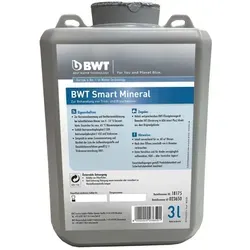 BWT Smart Mineral Hybrid 3l für Perla Hybrid - Sanitärinstallation mit Korrosionsschutz und Resthärtestabilisierung, ideal für BWT Perla Hybrid. Lieferung in 4 × 3 l Gebinde, Reichweite von jeweils 60 m³ Wasser.