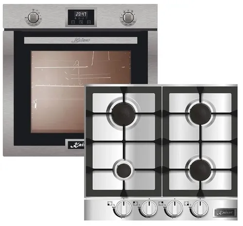 Kaiser Gas Herd Set EG 6372 + KG 6357