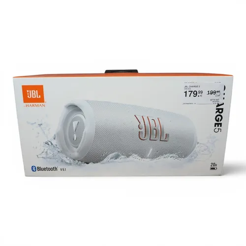 JBL Charge 5 weiß in weiß von JBL
