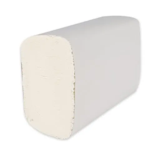 Hygoclean 2-lagige Papierhandtücher - Interfold, hochweiß - Papiertücher aus 100% Zellulose, mit hervorragender Saugkraft und Interfold-Faltung für einfache Entnahme. Ideal für stark frequentierte Waschräume, 160 Tücher pro Bündel.