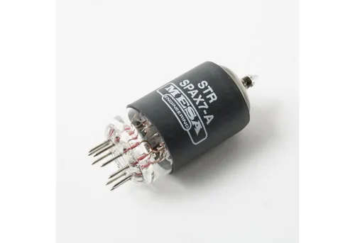 Mesa Boogie 12AX7/ECC83 Spax Tube - Hochwertige Vorstufenröhre für Gitarrenverstärker - Leistungsstarke 12AX7-Röhre für exzellenten Klang. Ideal für High-Gain-Amps mit geringem Rauschanteil und lebendigem Klangcharakter. Perfekt für den professionellen Einsatz in Röhrenverstärkern.