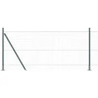 vidaXL Zaunpfosten Set 26 Stk. Ø32mm 90cm - Stabil und Wetterfest - Gartenzäune: Robustes Set aus 26 zaunpfosten mit Bodenplatten, ideal für stabile und ansprechende Zäune. Wetterfest und langlebig, perfekt für jeden Garten.