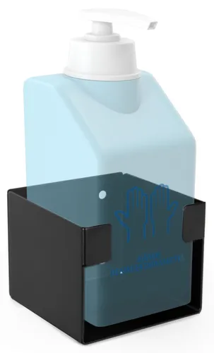 Stagecaptain DH-20BK Spender Halterung in schwarz von Stagecaptain