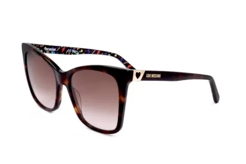 Love Moschino MOL034/S 086 HAVANA 55/18/145 Damen Sonnenbrillen