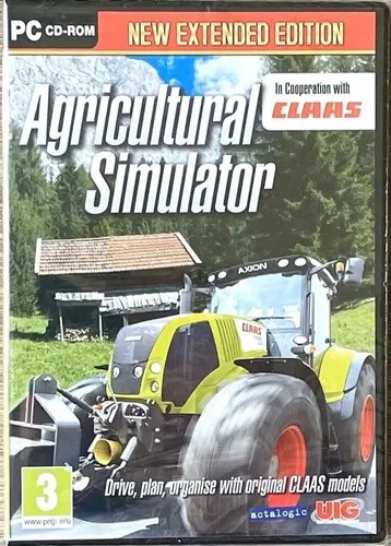 Agricultural Simulator, Spiel PC (CD-ROM), New Extended Edition Englisch NEU OVP