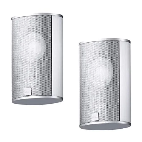 Canton 03478 CD 220.3 Lautsprecher Eloxiert Silber - Regal-Lautsprecher mit magnetischer Abschirmung und hochwertigem Aluminium-Chassis für einen klaren Klang. Ideal für platzsparende Audio-Lösungen.