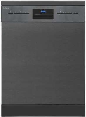 Exquisit Geschirrspüler GSP9614-030B inox-az in schwarz von Exquisit