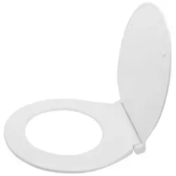 Belvit WC-Sitz BV-D0400 (1-St), Duroplast weiß