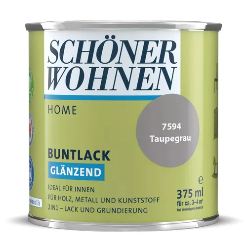 Schöner Wohnen Buntlack Home 375 ml Glänzend Lack Bunt   24€/Liter