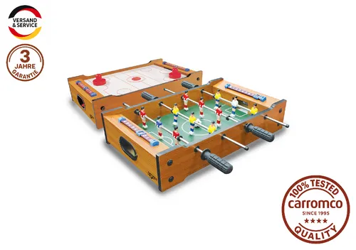 Multifunktionstisch Flip-XW Kicker + Gleithockey Tischkicker 06302 - Tische für Spielspaß pur! Kombinierter Kicker und Gleithockeytisch für abwechslungsreiche Unterhaltung mit Freunden und Familie.