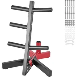 VEVOR Hantelscheibenständer - Hantelablage für bis zu 227 kg, stabil und platzsparend, ideal für Fitnessstudios und Home Gyms.