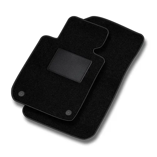 MOTOS ME57-2 Autoteppiche Velour Satz BASIC Schwarz für Vito III W447 ab 2014