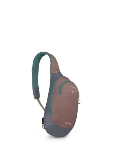 Osprey Daylite Sling Magma Brown Tungsten OS - Wanderrucksäcke für vielseitige Aktivitäten: strapazierfähig, stilvoll und umweltfreundlich, ideal für Tageswanderungen, Einkäufe und Reisen.