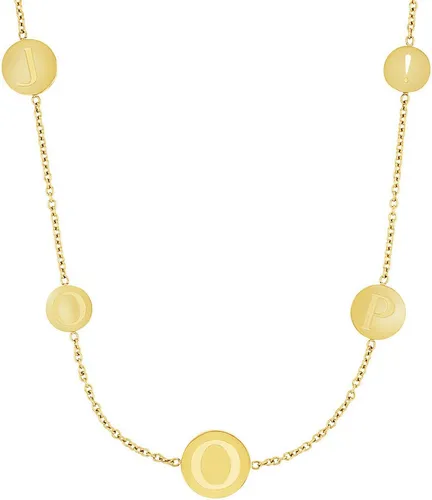 JOOP! Halskette 2038034 mit Anhänger in Gelb - Elegante Kette aus IP-Gold Edelstahl, ideal für stilvolle Akzente und besondere Anlässe.