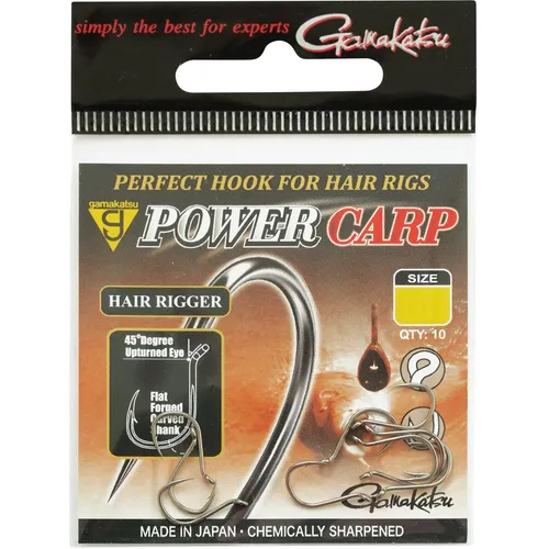 Gamakatsu Power Carp Hair Rigger Haak: 14