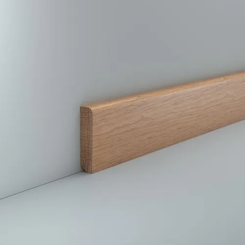 Sockelleiste Holz Buche 10 x 58 Klar lackiert - Hochwertige Fußleiste aus Buchenholz, ideal für moderne Innenräume. Mit klarer Lackierung bietet sie Schutz und eine elegante Optik. Perfekt für Parkett und Laminat!