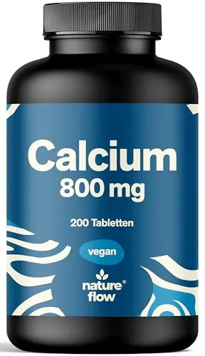 Calcium hochdosiert – 200 Tabletten – 800 mg pro Tag