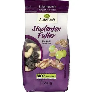 Alnatura Studentenfutter BIO, mit Rosinen, 200g von Alnatura