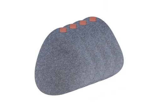 Neuetischkultur Platzset Platzset 4-teilig Filz oval, (Set, 4-St., 4 Platzsets), Platzmatte Platzdeckchen Tischset