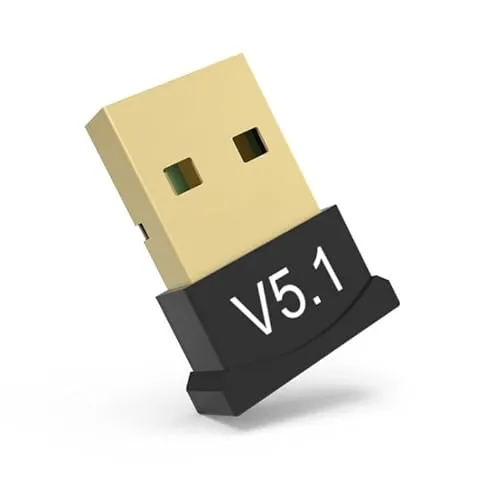 USB Wireless Bluetooth Adapter, Bluetooth 5.1 USB Adapter Empfänger Audio Transmitter Wireless Receiver Dongle