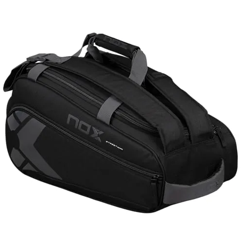 NOX Sporttasche STREET SERIES PADELBAG schwarz in schwarz von nox
