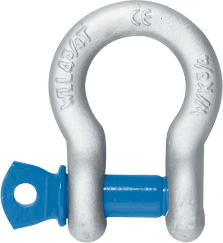 Hochfester Schäkel Tragfähigkeit: 6,5 t geschweift