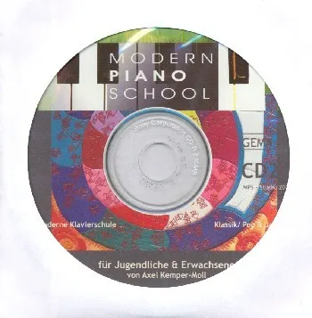 Kemper-Moll, Axel - Modern Piano School Band 2 CD