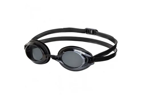 SWANS Schwimmbrille SR-2NEVOP für Kurzsichtige -1.5 - Schwimmbrille für Kurzsichtige mit optischem Glas, Antifog-Beschichtung und UV-Schutz. Ideal für Schwimmer, inklusive 5 Nasenbrücken und stabiler Aufbewahrungsbox.