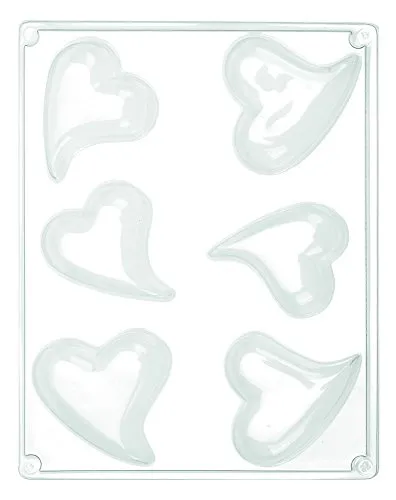 GLOREX 6 1600 420 Giessform Swing-Herz