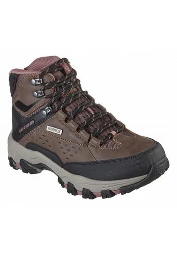 Skechers RELAXED FIT SELMEN Damen Outdoor Tracking Wanderstiefel, Braun