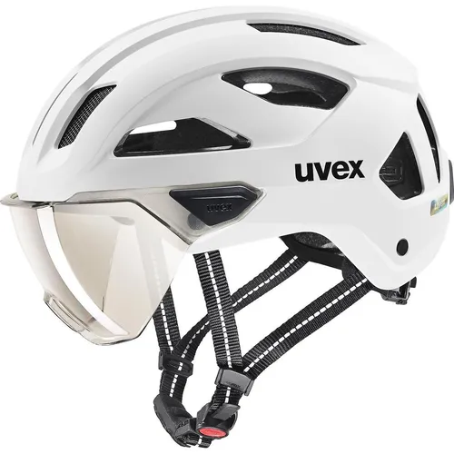 Uvex Stride Visor Helm white matt S (53-56 cm)